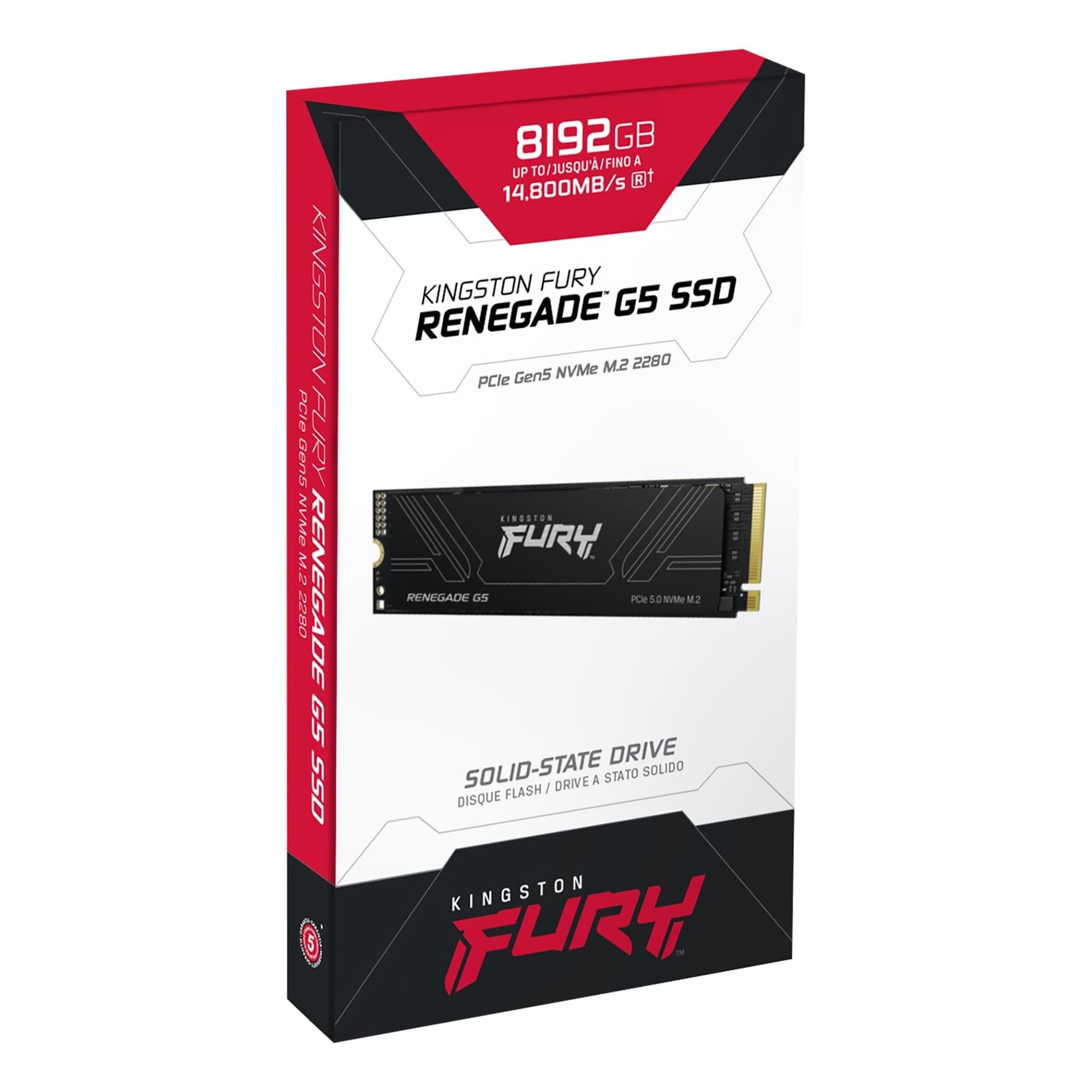 SSD Kingston Fury Renegade G5 8TB NVMe