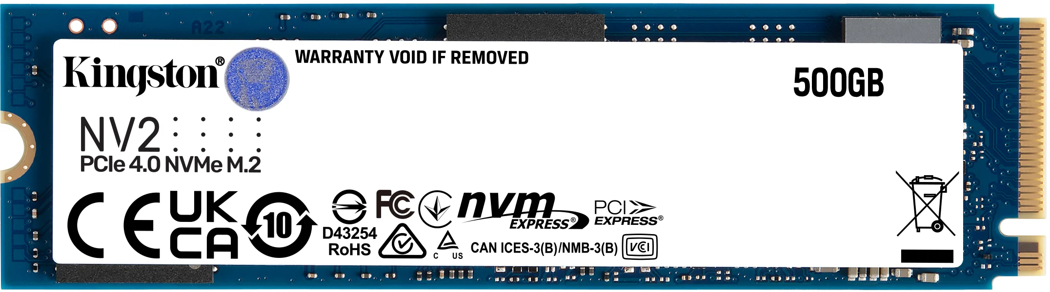 SSD Kingston NV2 500GB NVMe