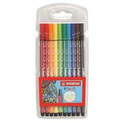 STABILO Fixy "Pen 68", 10 barev, 1mm