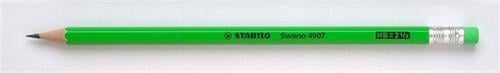 STABILO Grafitová tužka "Neon", zelená, HB, šestihranná