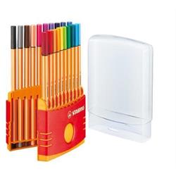 STABILO Liner  "Point 88 ColorParade", 20 barev, 0,4mm