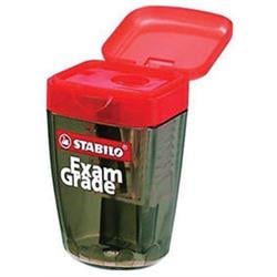 STABILO Ořezávátko na jednu tužku, se zásobníkem na odpad,  STABILO "Exam Grade"