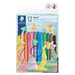 STAEDTLER "Noris Club" vosky, 12 farieb, číselník