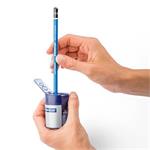 STAEDTLER Ořezávátko, na 2 tužky, se zásobníkem na odpad, modré