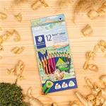 STAEDTLER Pastelky "Noris Colour", 12 barev, sada, trojúhelníkový tvar