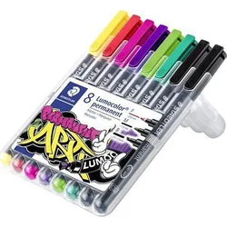 STAEDTLER Permanentní popisovače "Lumocolor Permanent ART", 8 ks 31-S WP8