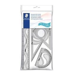 STAEDTLER Sada pravítek "Ultraflex", mix barev, pružná, 4 ks