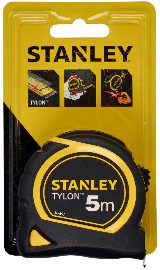 Stanley Bimateriální svinovací metr 5m na kartě