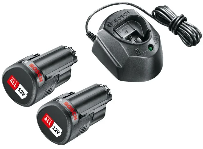 Štartovacia sada Bosch 2x PBA 12V 1,5Ah O-A + GAL1210 CV (1.600.A01.L3E)