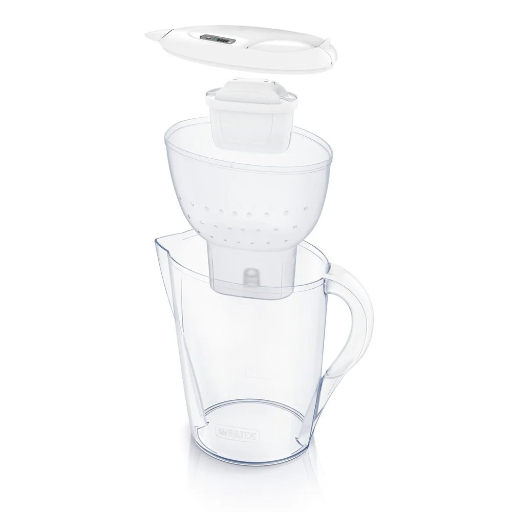 Štartovacie balenie Brita Marella, biele + 3 vodné filtre Maxtra+ Pure Performance