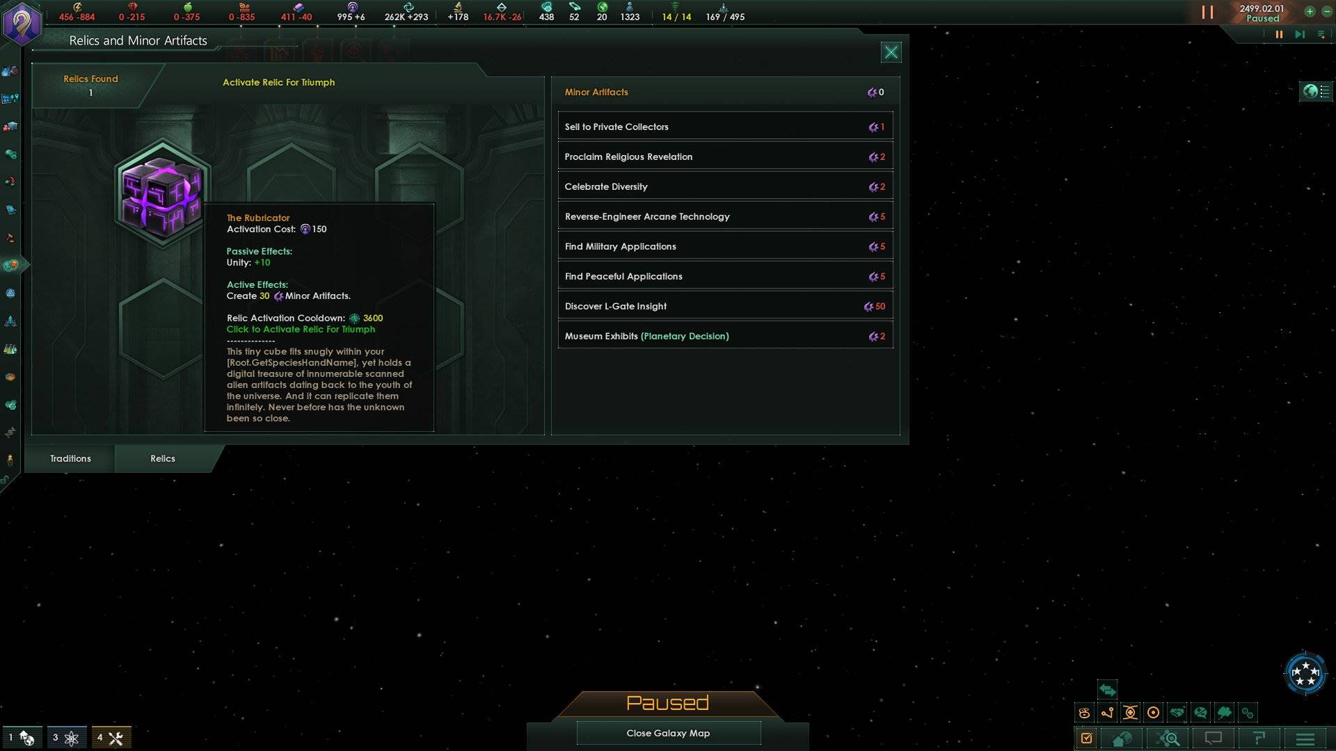 Stellaris Ancient Relics Story Pack elektronická licence
