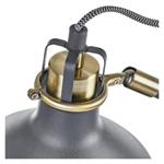 Stojací lampa ARTHUR na žárovku E27, 150cm, tmavě šedá