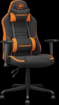 Stolička Cougar Fusion S, čierno-oranžová
