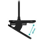 Stolná lampa CONNECT IT CLIP 2 s klipom ČIERNA