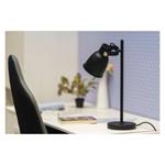 Stolná lampa JULIAN pre žiarovku E27, čierna