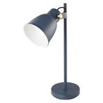 Stolná lampa JULIAN pre žiarovku E27, modrá