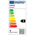 Stolná LED lampa IMMAX FRESHMAN biela