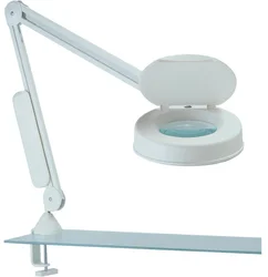 Stolní lupa s osvětlením GlamoxLUXO LFM Medical, 22 W, 3D