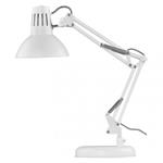 Stolová lampa DUSTIN pre žiarovku E27, biela