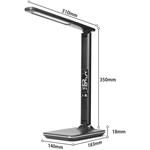 Stolová lampa IMMAX Kingfisher Qi čierna 08965L