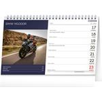 Stolový kalendár Motocykle 2024, 23,1 × 14,5 cm