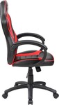 Študentská herná stolička Red Fighter C6, čierno-červená