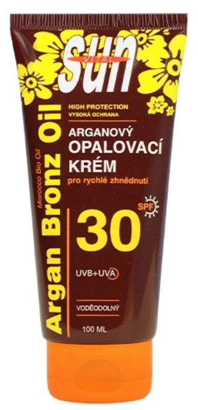 Sun Vital opalovací krém s BIO arganovým olejem SPF 30