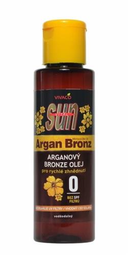 Sun Vital opalovací olej s BIO arganovým olejem SPF 0, 100 ml