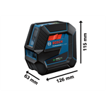Súprava BOSCH GCL 2-50 G + BT 150 (0.601.066.M01)