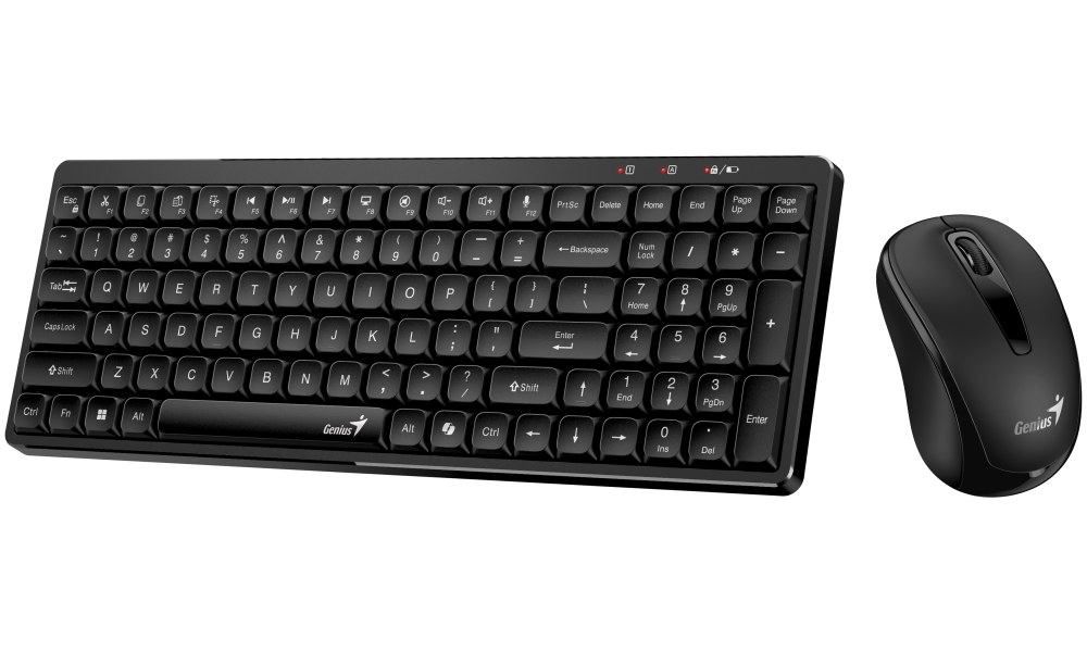 Súprava klávesnice a myši Genius LuxeMate Q8100, bezdrôtová, CZ/SK