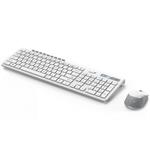 Súprava klávesnice a myši Genius SlimStar 8230, biela, bezdrôtová, CZ/SK