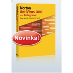 SW NORTON ANTIVIRUS 2009 CZ 3 USER UPG