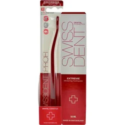 Swissdent Extreme Whitening zubná pasta 50ml Bieliaca mäkká zubná kefka
