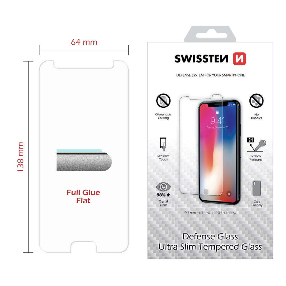 Swissten 2.5D sklo Samsung Galaxy A5 2017