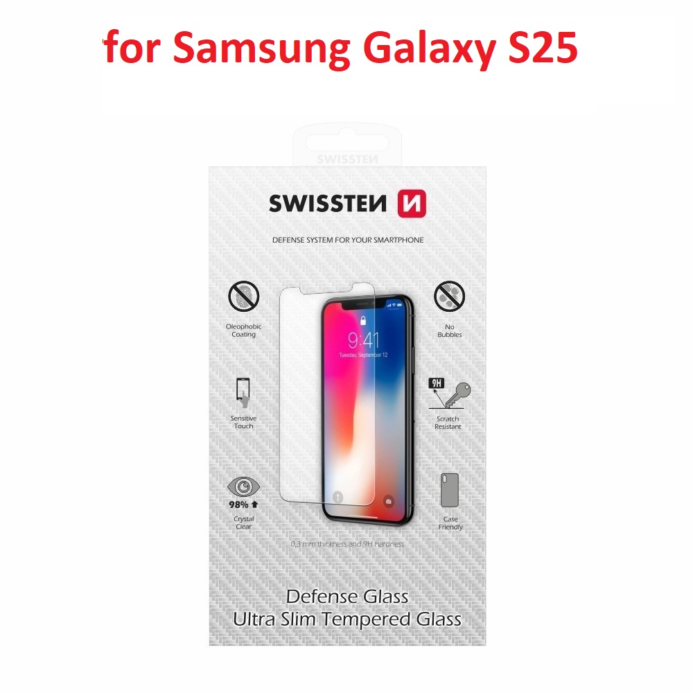 Swissten 2.5D sklo Samsung Galaxy S25