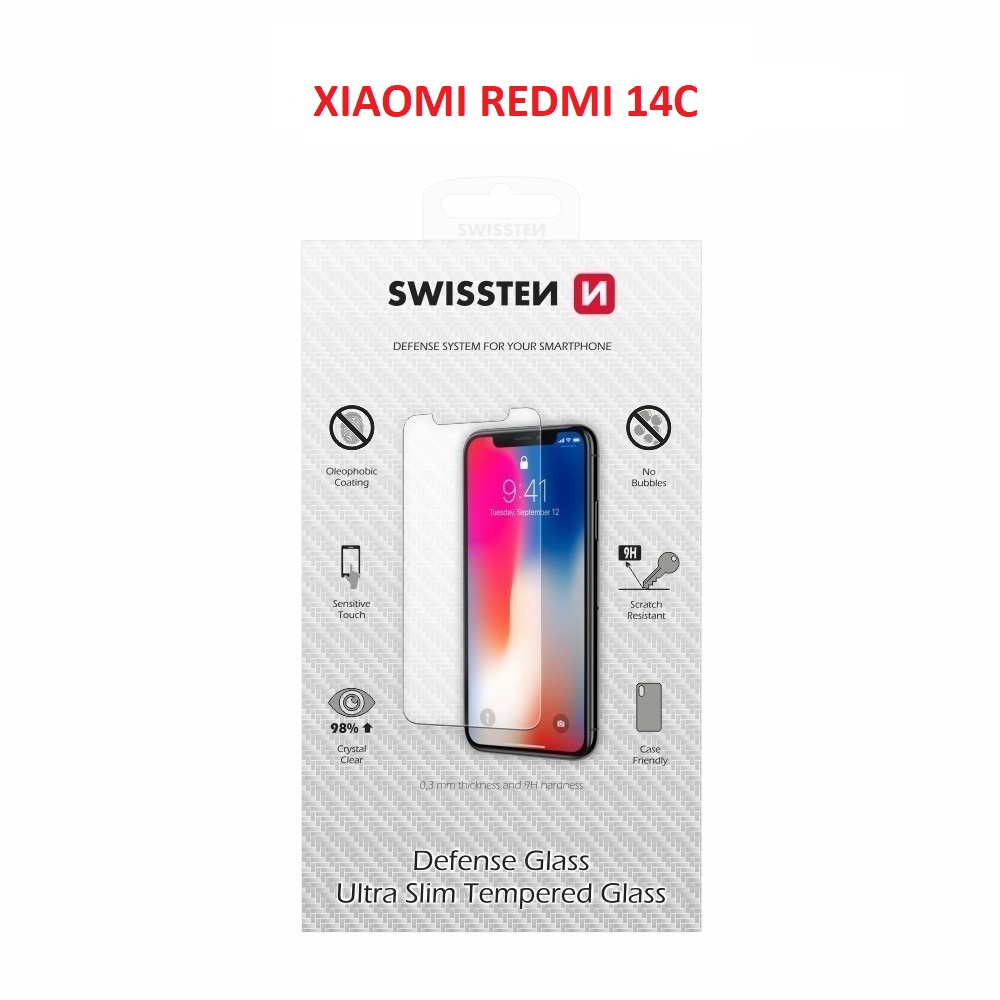 Swissten 2.5D sklo Xiaomi Redmi 14C