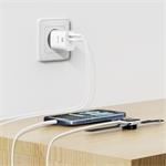 Swissten adaptér Edge GaN 45W, bílý  
