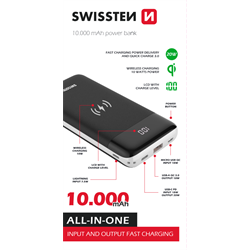 Swissten All-in-One power bank 10000mAh