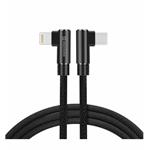 Swissten Arcade kabel USB-C/Lightning 1,2 m, černý