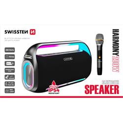 Swissten Bluetooth reproduktor Harmony 200W, černý
