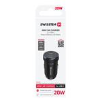 Swissten CL adaptér 2× USB-C 20 W, černý