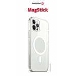 Swissten Clear Jelly MagStick Apple iPhone 13 Pro Max, transparentní