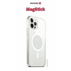 Swissten Clear Jelly MagStick pre iPhone 12 Mini, priehľadný