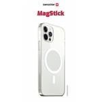 Swissten Clear Jelly MagStick pre iPhone 13 Pro Max, priehľadný