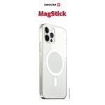 Swissten Clear Jelly MagStick pre iPhone 14 Pro Max, priehľadný