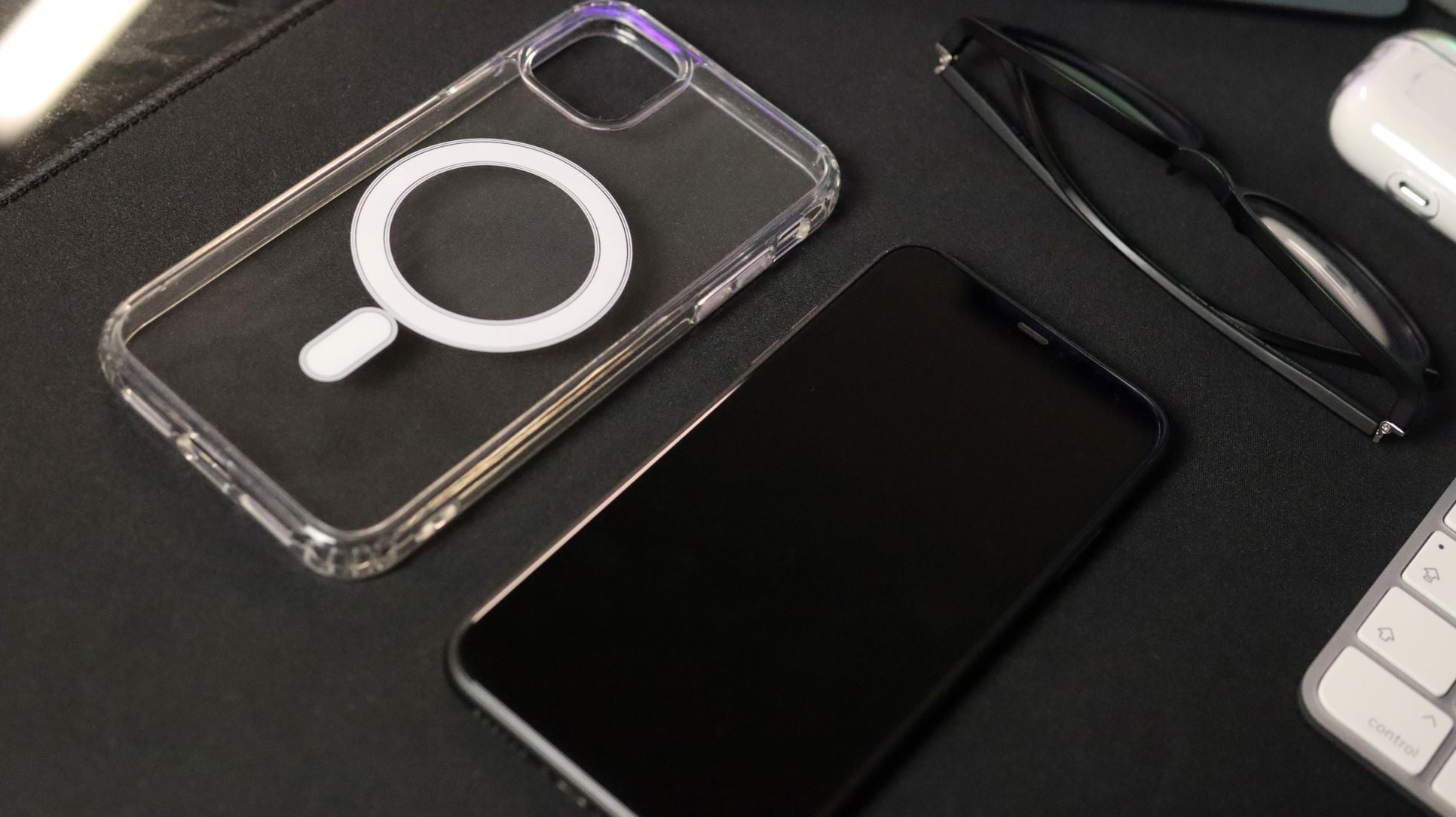 Swissten Clear Jelly MagStick pre iPhone XS Max, priehľadný