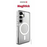 Swissten Clear Jelly MagStick Samsung S25+, transparentní