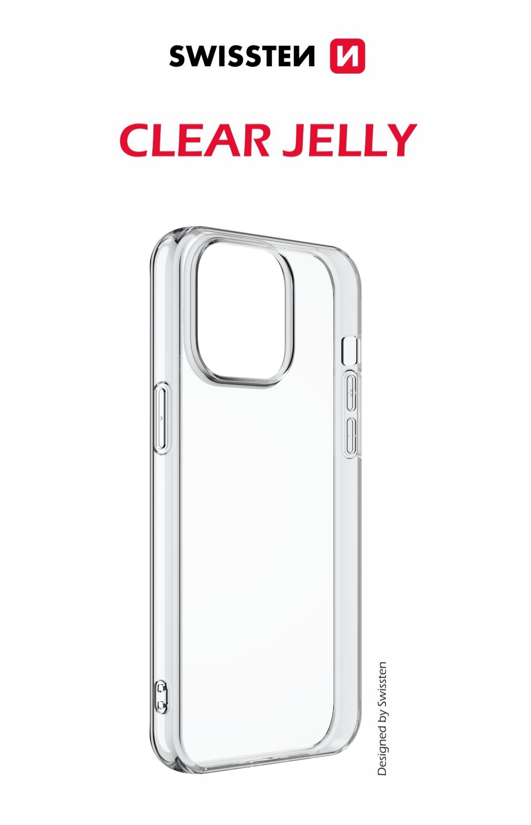 Swissten Clear Jelly pre Redmi 14C, priehľadné