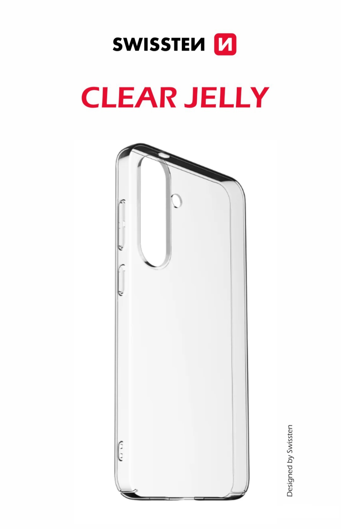 Swissten Clear Jelly Pro Galaxy S25+, priehľadný
