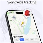 Swissten Find Tag chytrý lokátor s funkcí Apple Find My, černý